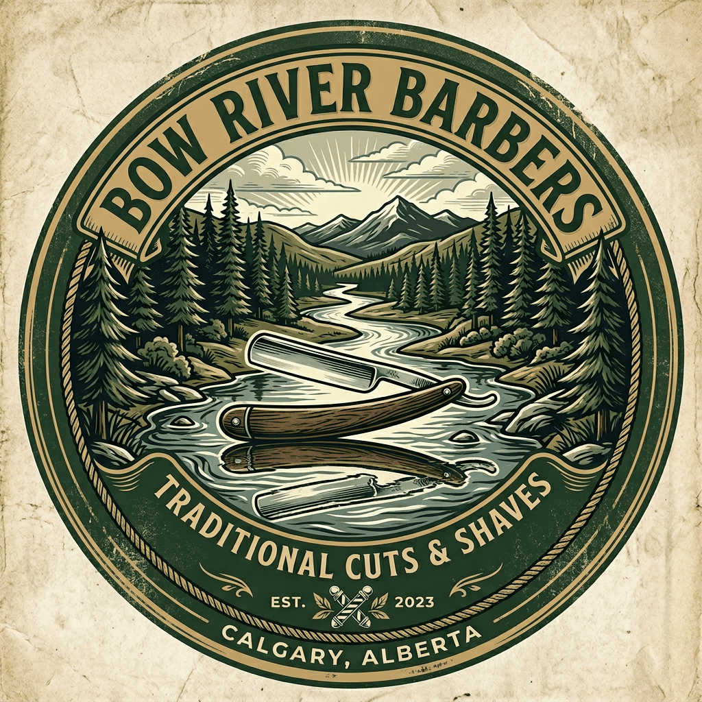 Bow River Barbers logo