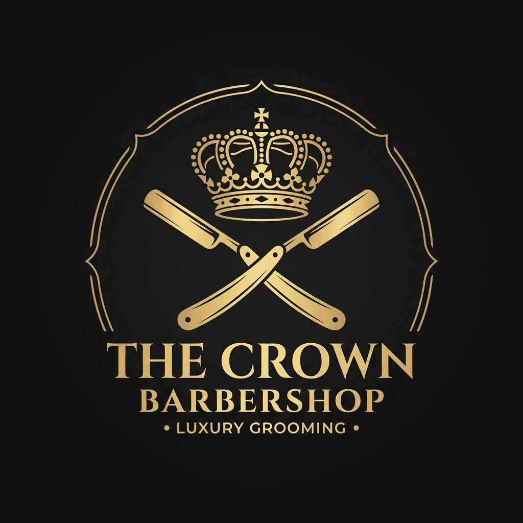 The Crown Barbershop logo